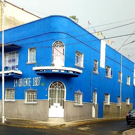 Hostal Azul Puebla Barrio El Alto Екстер'єр фото