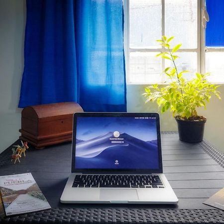 Hostal Azul Puebla Barrio El Alto Екстер'єр фото