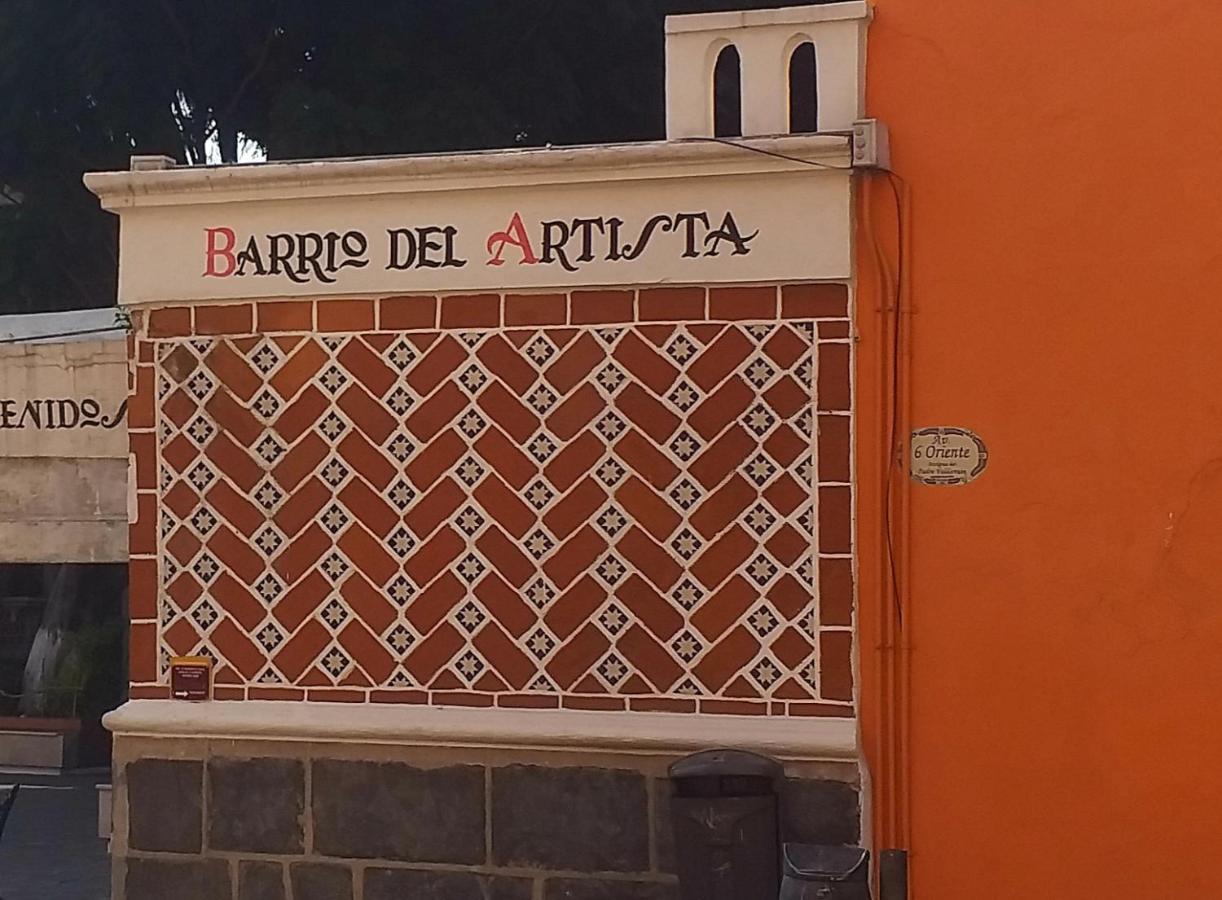 Hostal Azul Puebla Barrio El Alto Екстер'єр фото