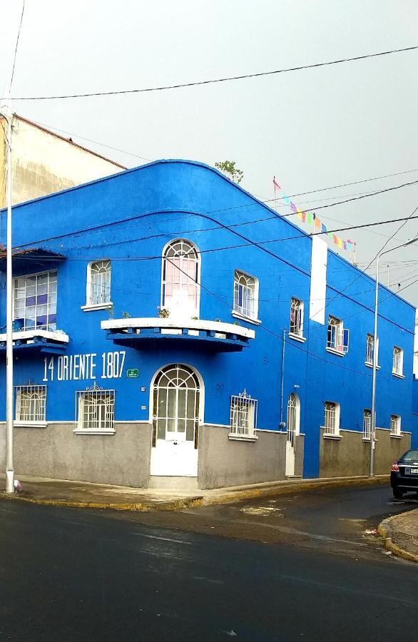 Hostal Azul Puebla Barrio El Alto Екстер'єр фото