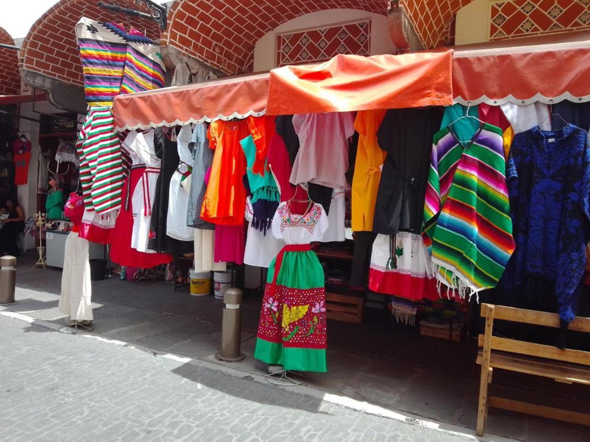 Hostal Azul Puebla Barrio El Alto Екстер'єр фото