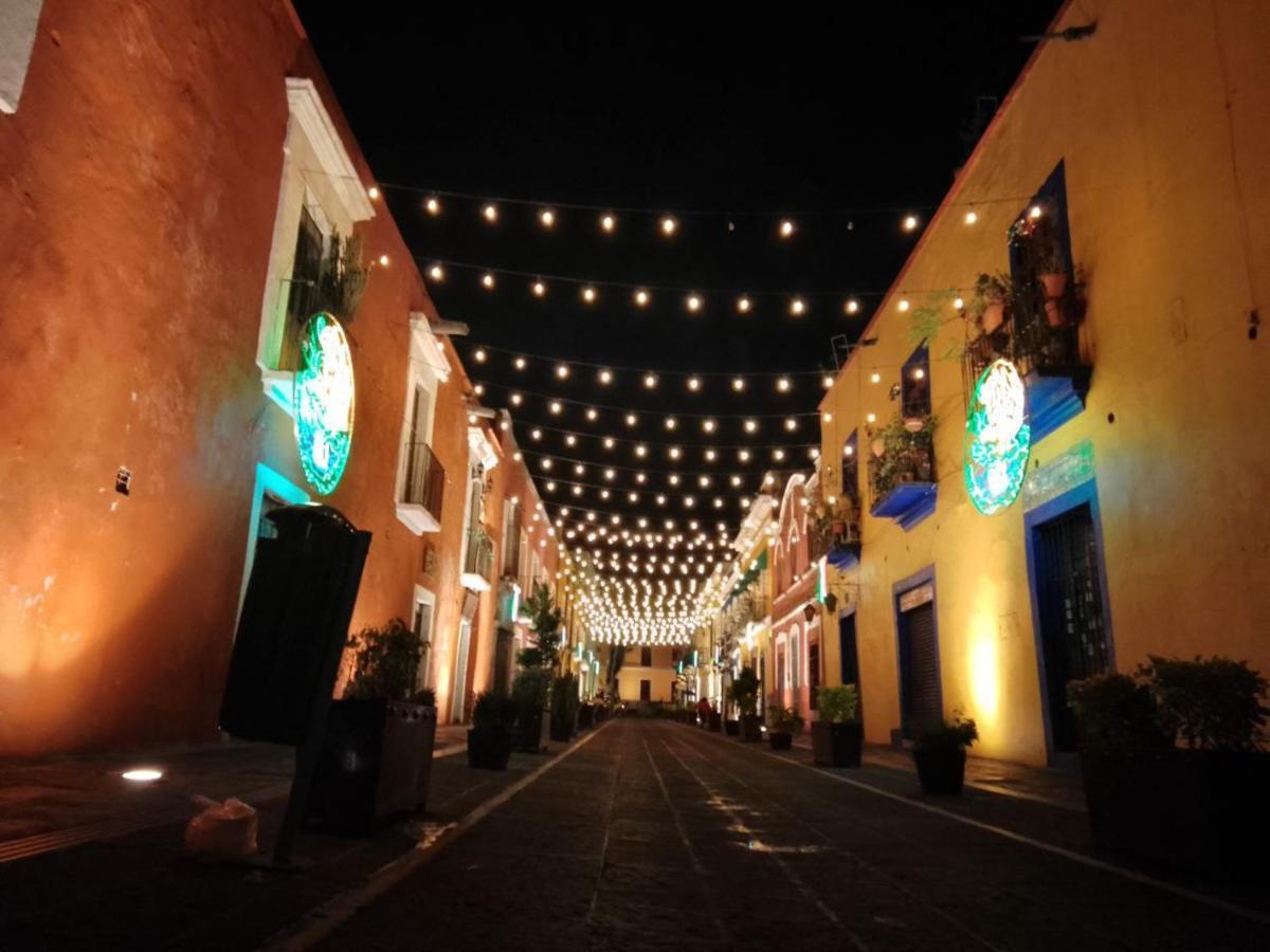 Hostal Azul Puebla Barrio El Alto Екстер'єр фото