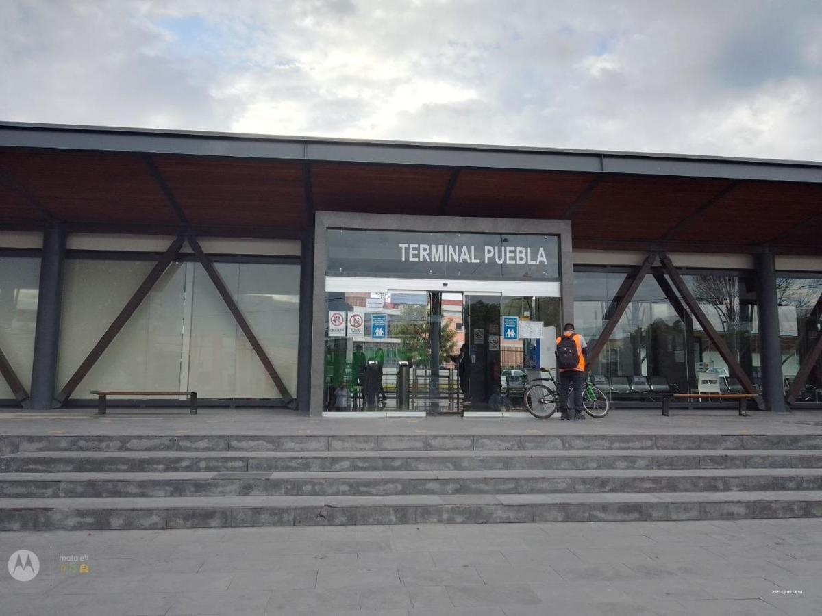 Hostal Azul Puebla Barrio El Alto Екстер'єр фото