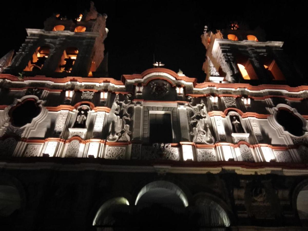 Hostal Azul Puebla Barrio El Alto Екстер'єр фото