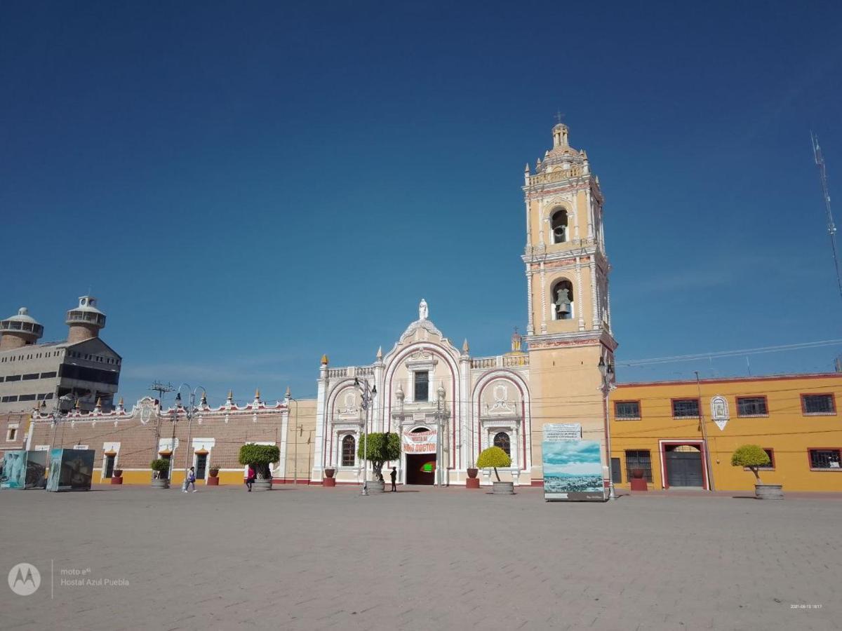 Hostal Azul Puebla Barrio El Alto Екстер'єр фото