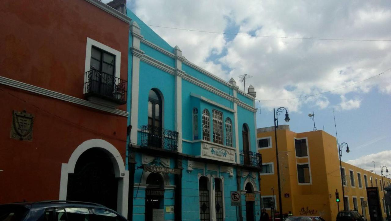 Hostal Azul Puebla Barrio El Alto Екстер'єр фото
