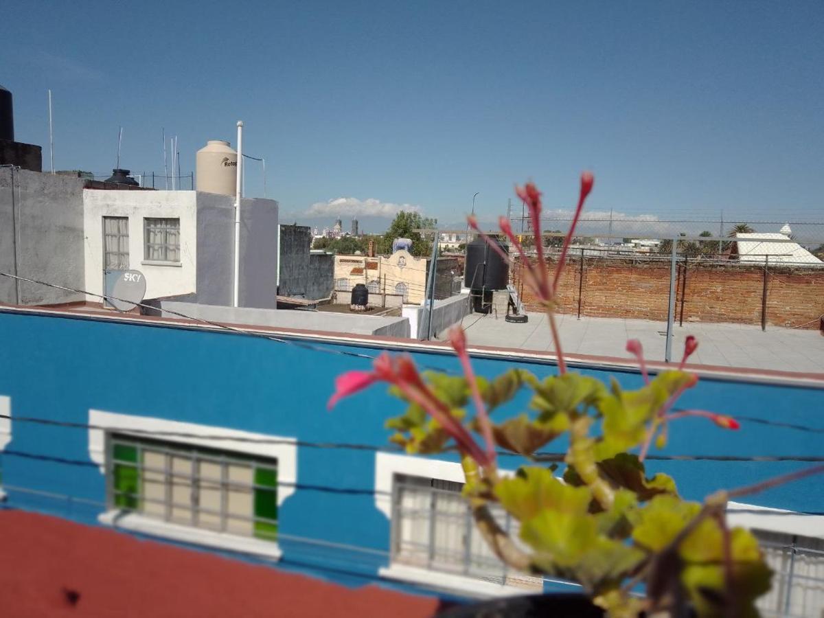 Hostal Azul Puebla Barrio El Alto Екстер'єр фото