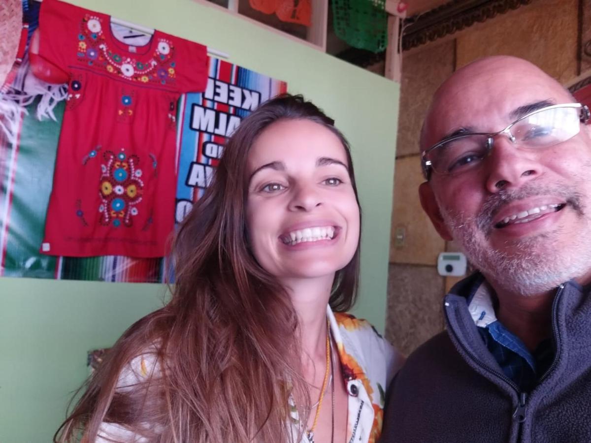Hostal Azul Puebla Barrio El Alto Екстер'єр фото